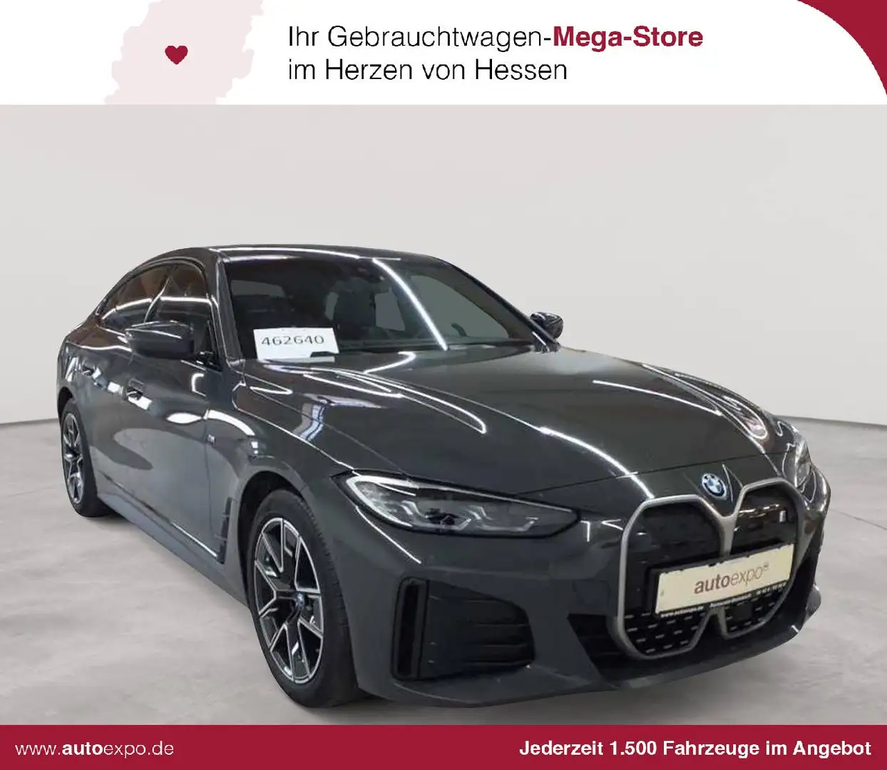 BMW i4 i4 eDrive40 Gran Coupe M Sport Leder AHK Grau - 1
