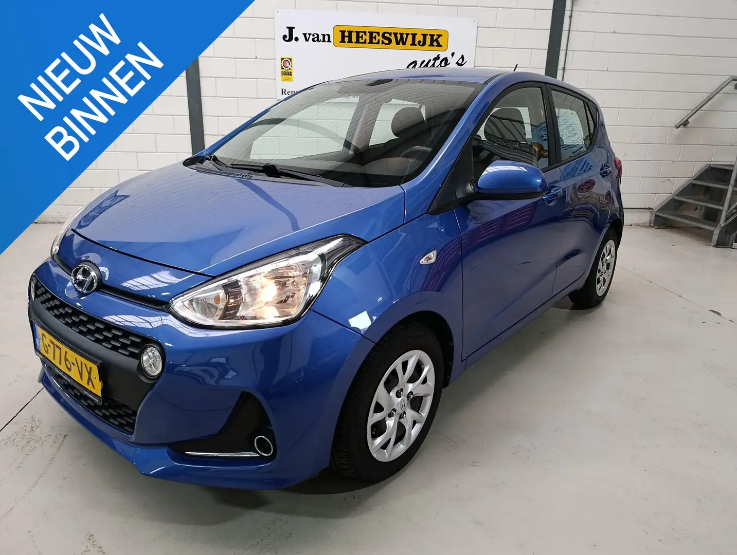 Hyundai i10 1.0i Comfort Airco | Audio | Cv op afstand Bleu - 1