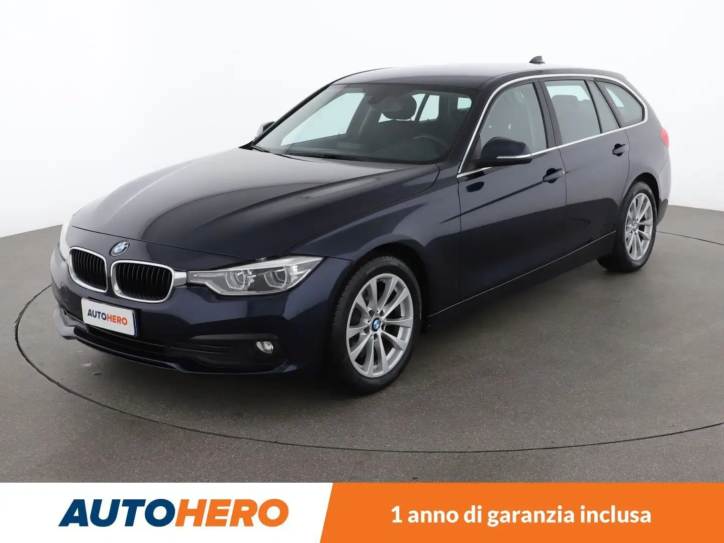 BMW 318 318d Business Advantage aut. Blu/Azzurro - 1