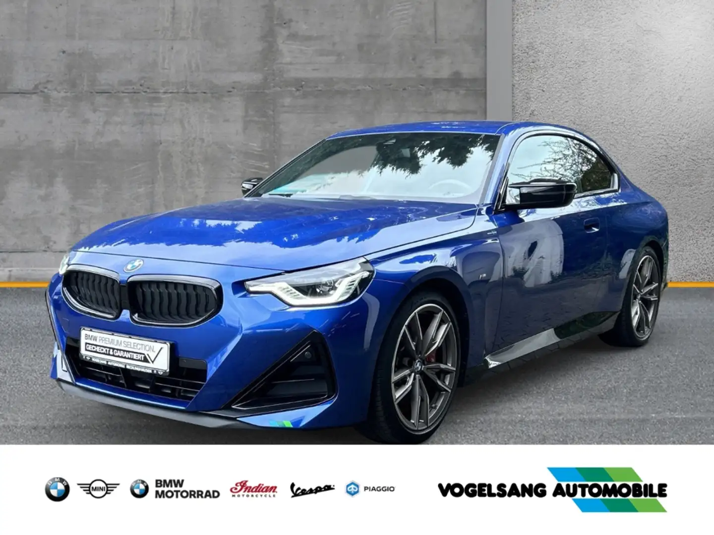 BMW 240 Coupe M Sport Pro adaptives Fahrwerk Park-Assisten Bleu - 1