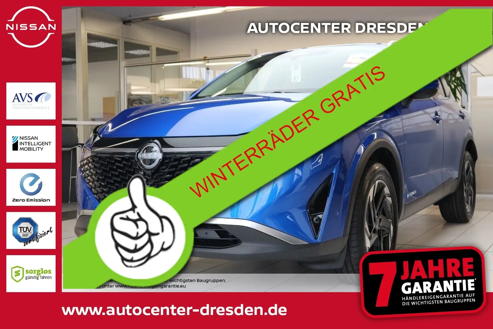 Nissan Qashqai N-Connecta e-Power 190PS HUD LED Kam Navi Blau - 1