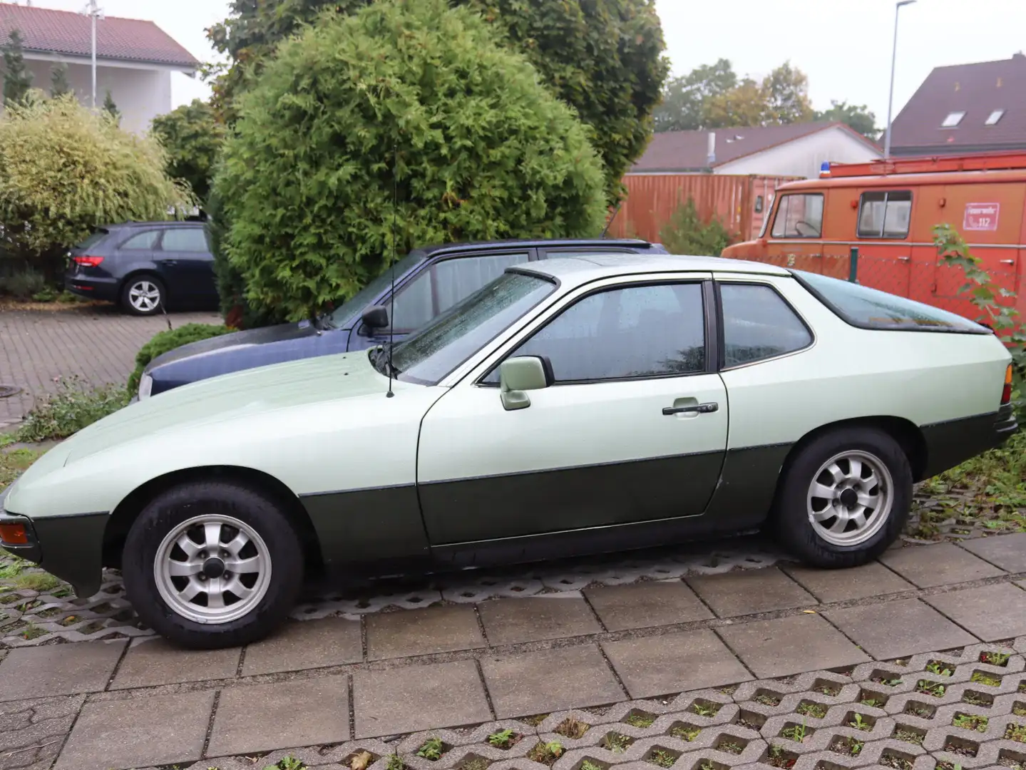 Porsche 924 Targa - Oldtimer Grün - 2