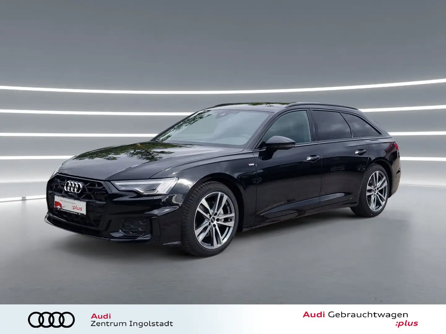 Audi A6 Avant 40 TDI qu 2x S line MATRIX STHZG AHK Design Negru - 2