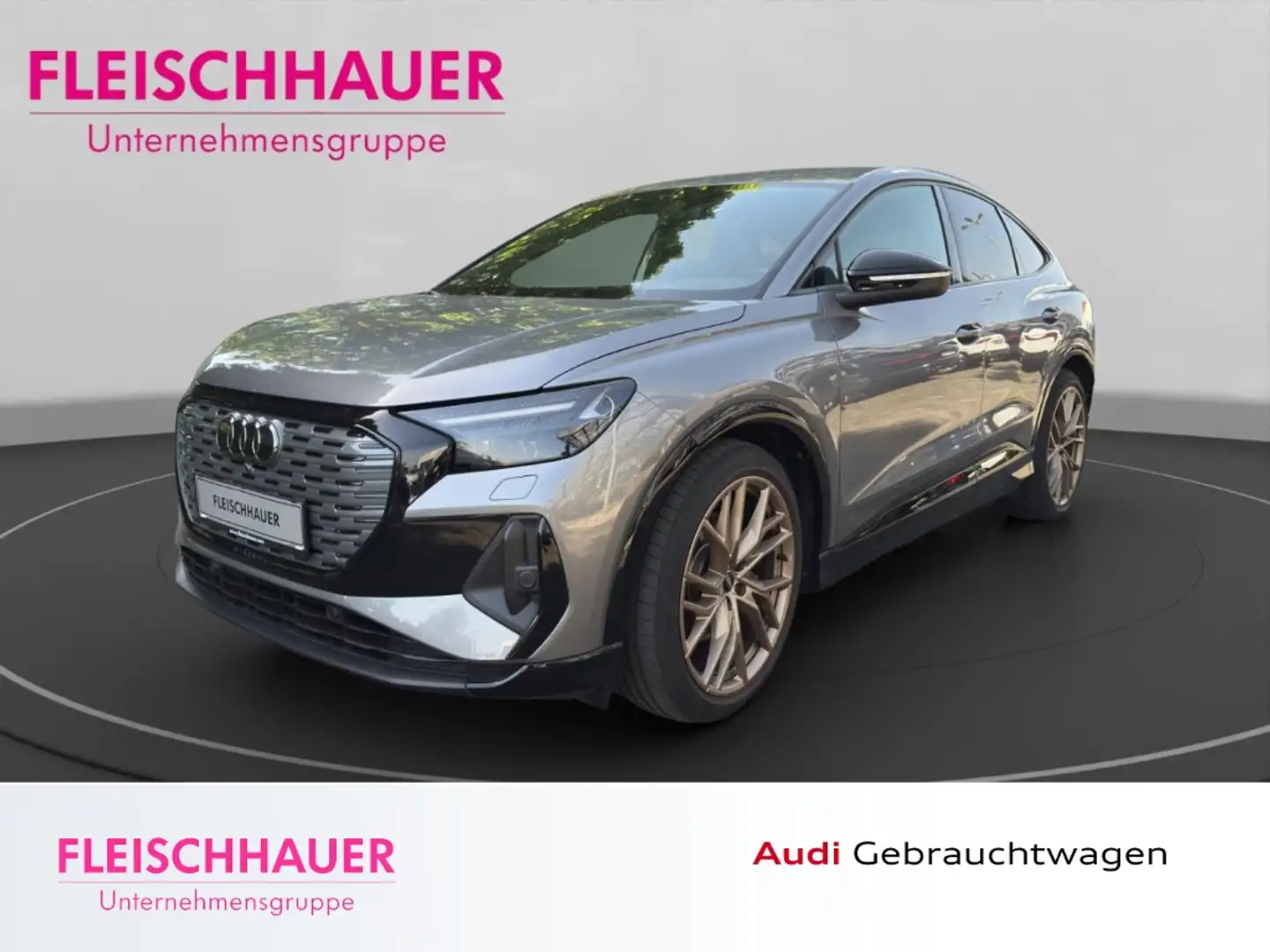 Audi Q4 e-tron Edition One Sportback 35 55 kWh  S-line HUD Pano N Grau - 1