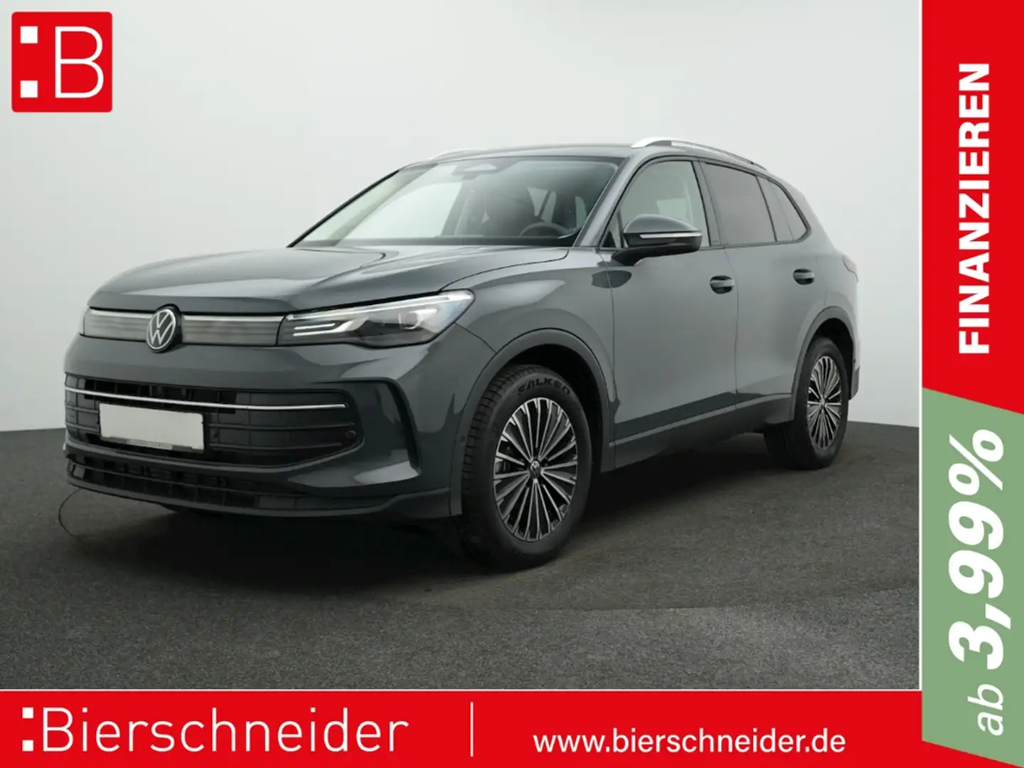 Volkswagen Tiguan 1.5 eTSI DSG Life LED ALU 18 ACC AHK PDC ALLSEASON Grau - 1