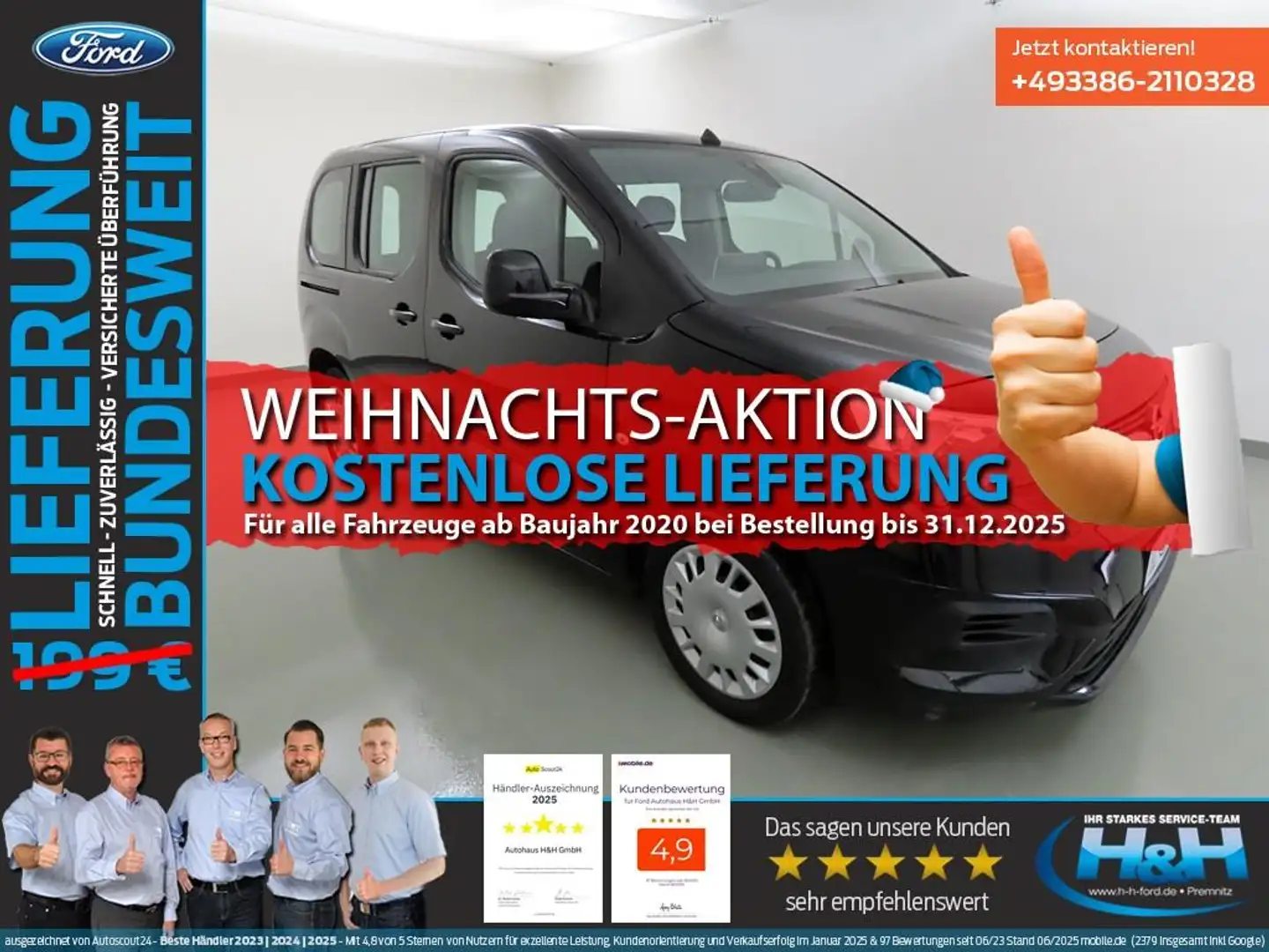 Opel Combo Life 1.5 CDTI Edition LenkradHZ+SichtPaket Noir - 1