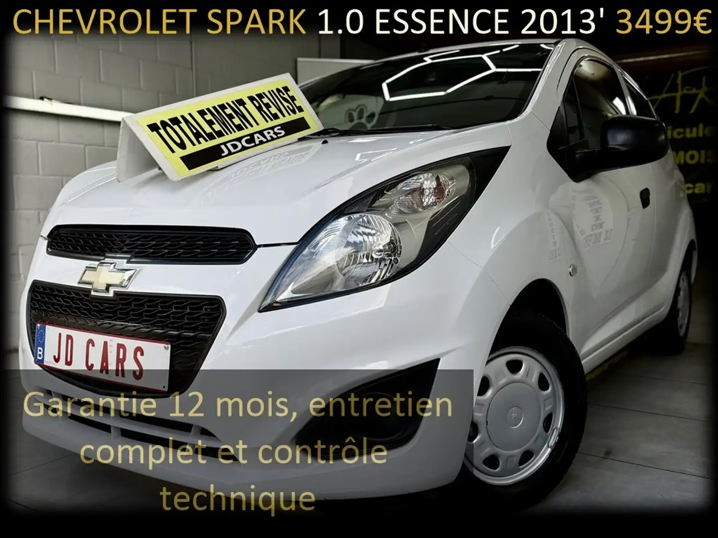 Chevrolet Spark Spark 1.0 ESSENCE‼️GARANTIE 1 AN CTOK‼️ Blanc - 1