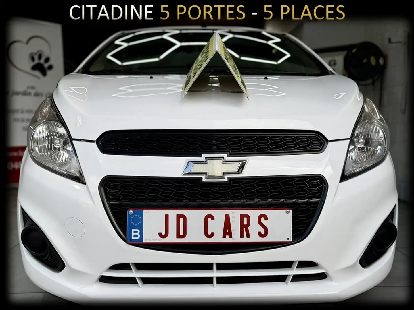 Chevrolet Spark Spark 1.0 ESSENCE‼️GARANTIE 1 AN CTOK‼️ Blanc - 2