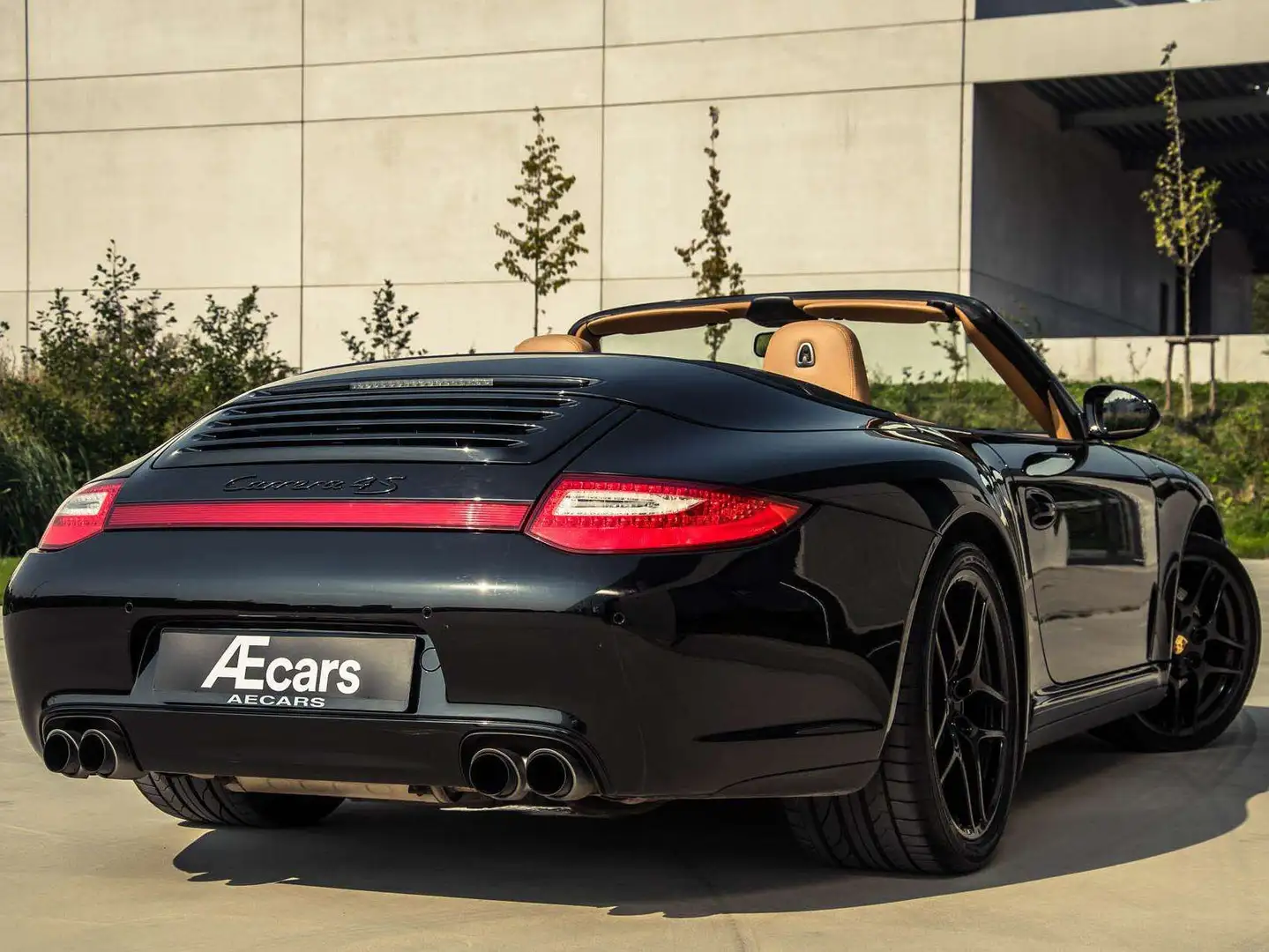 Porsche 997 911 CARRERA 4S *** PDK / SPORT EXHAUST / PASM *** Noir - 1