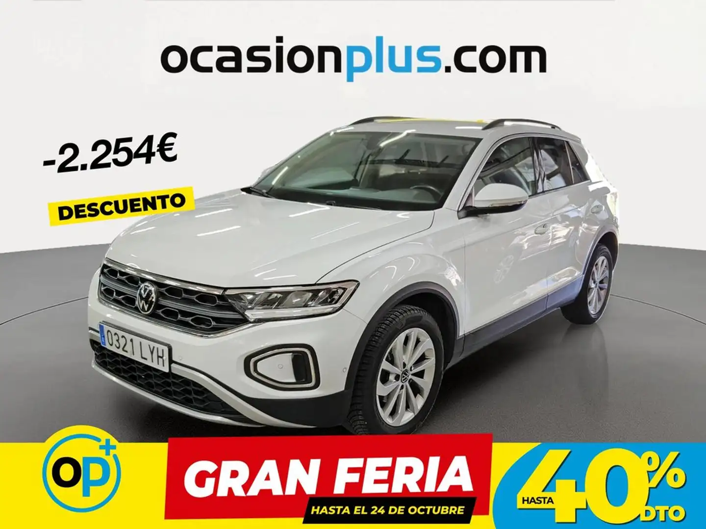 Volkswagen T-Roc 1.5 TSI Life 110KW Blanco - 1