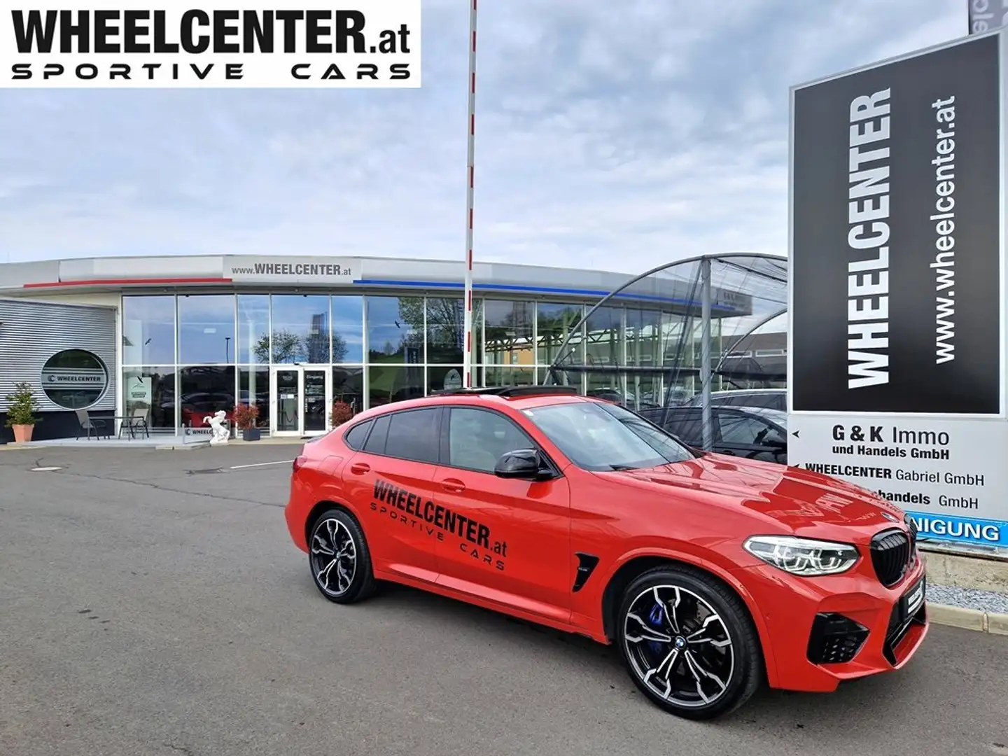 BMW X4 M Competition * HEAD-UP * PANORAMADACH Rot - 1