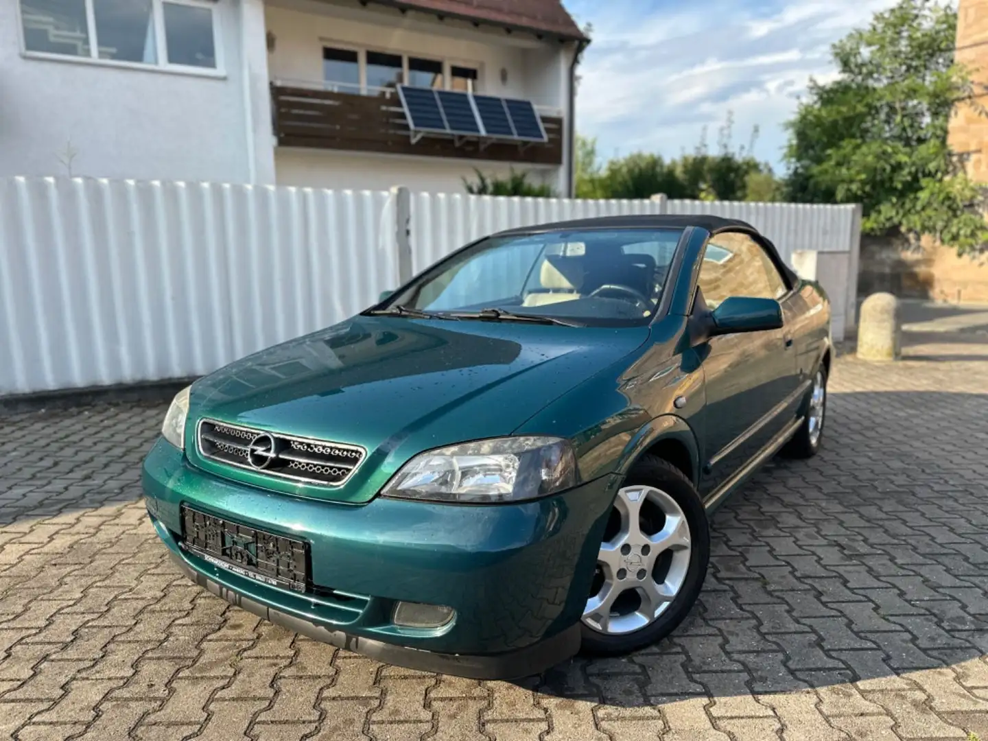 Opel Astra G Cabrio 1.6 16V Bertone*NAV*SH*Klima*Lede Bleu - 1