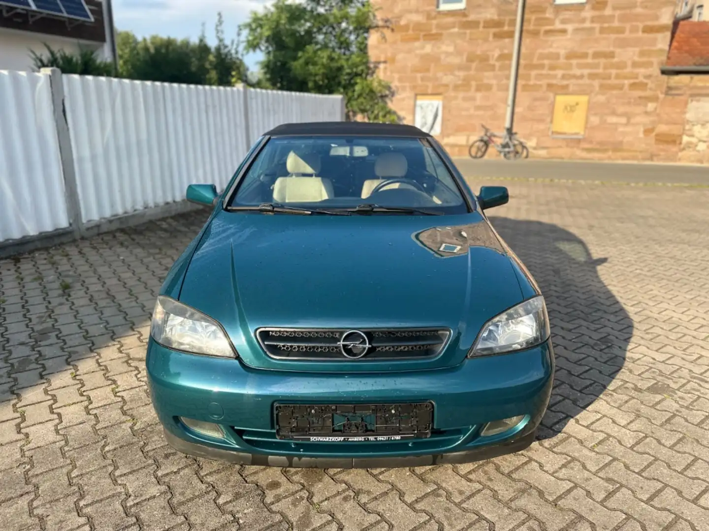Opel Astra G Cabrio 1.6 16V Bertone*NAV*SH*Klima*Lede Bleu - 2