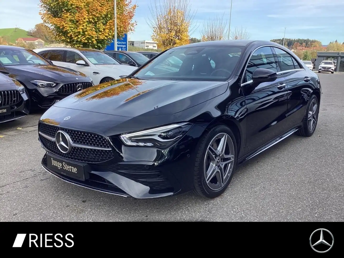 Mercedes-Benz CLA 200 Coupé AMG Navi LED  PDC Kamera Keyless Noir - 1