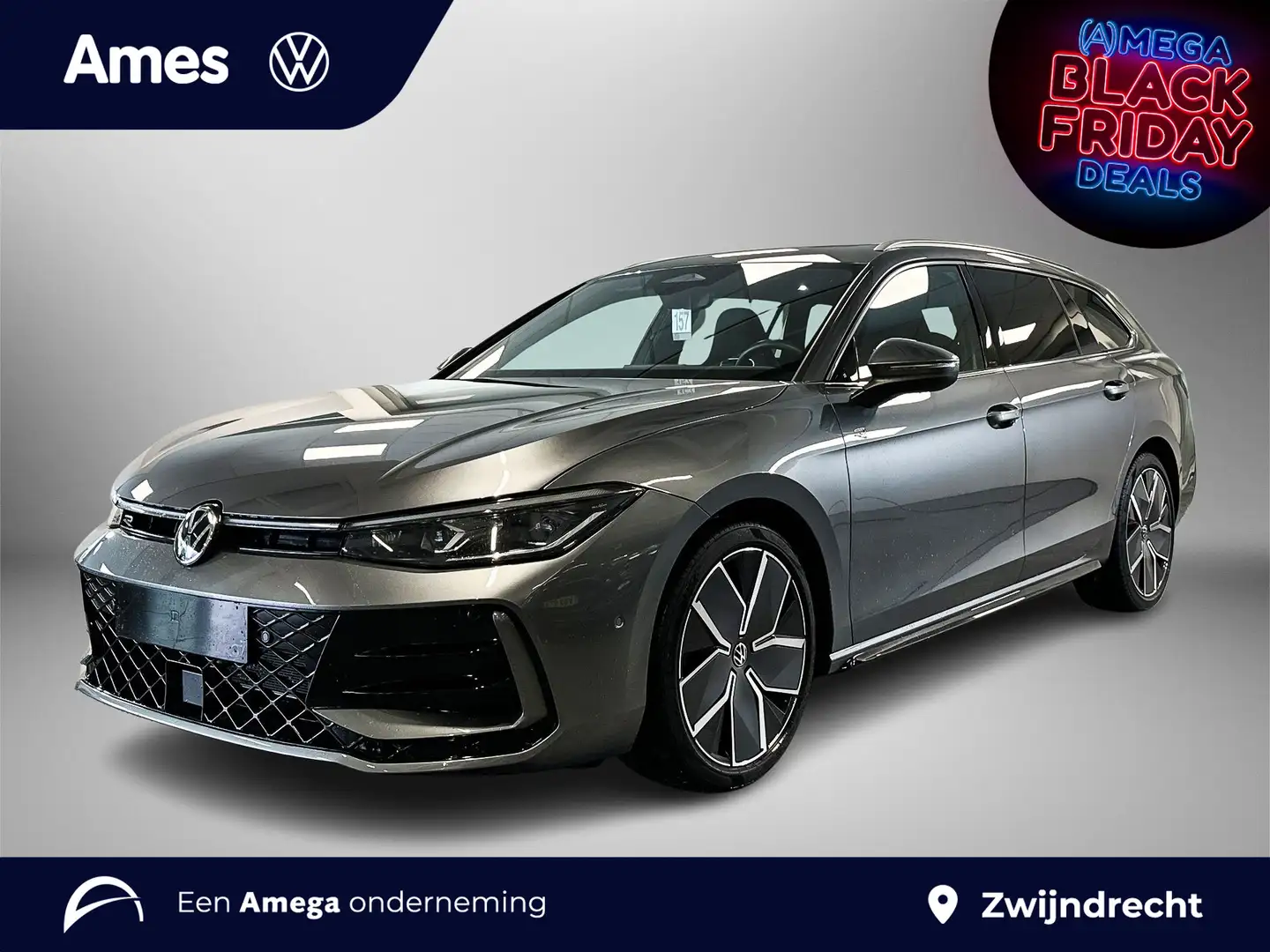 Volkswagen Passat Variant 1.5 150pk eTSI R-Line Edition Panoramaschuif-kante Gris - 1