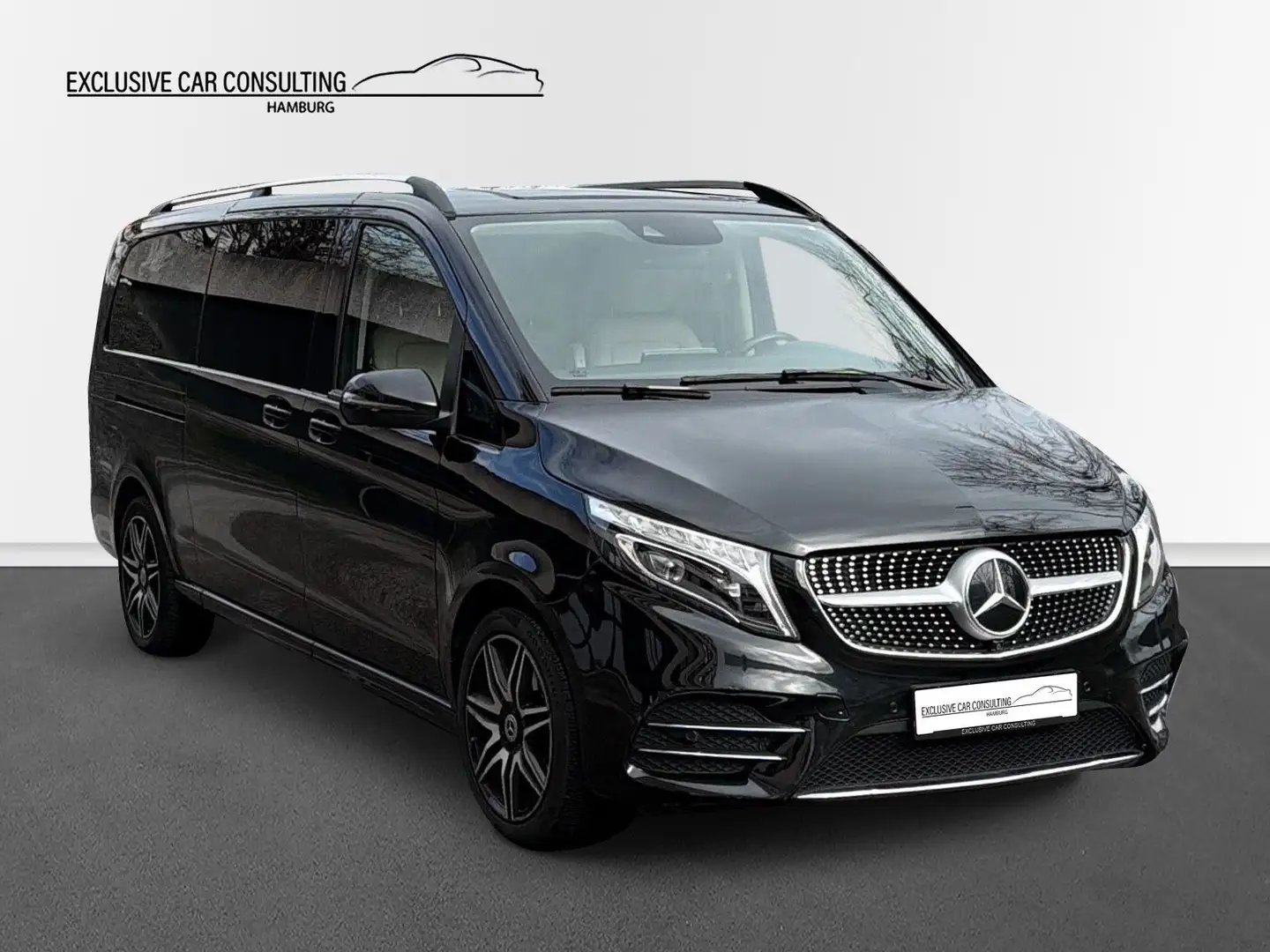 Mercedes-Benz V 250 V250d AMG Line 4MATIC extralang *360° *el.Türen Schwarz - 1
