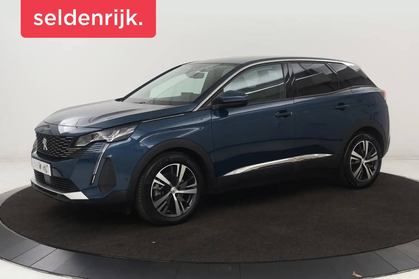 Peugeot 3008 1.6 HYbrid 225 Allure | Stoelverwarming | Carplay Blauw - 1