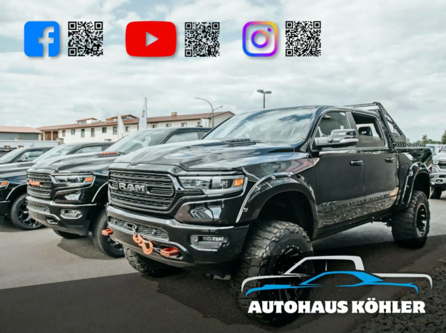 Dodge RAM 1500 TRX 6.2L V8 Schwarz - 1