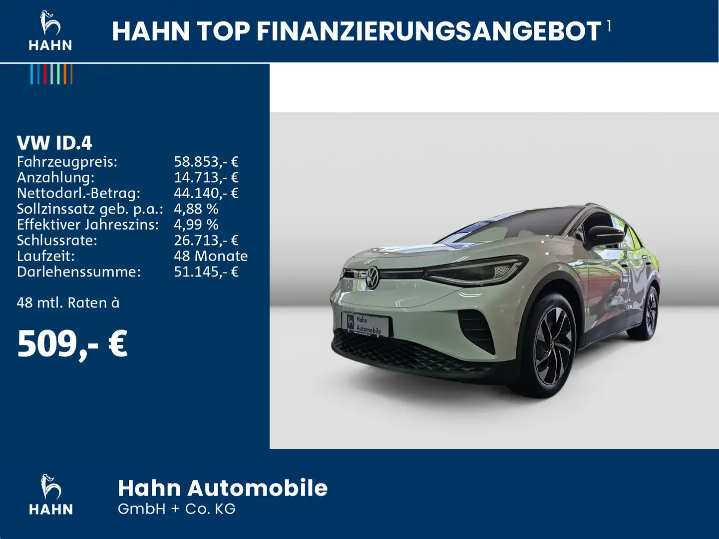 Volkswagen ID.4 Pro 210 kW (286 PS) 77 kWh 1-Gang-A Weiß - 2