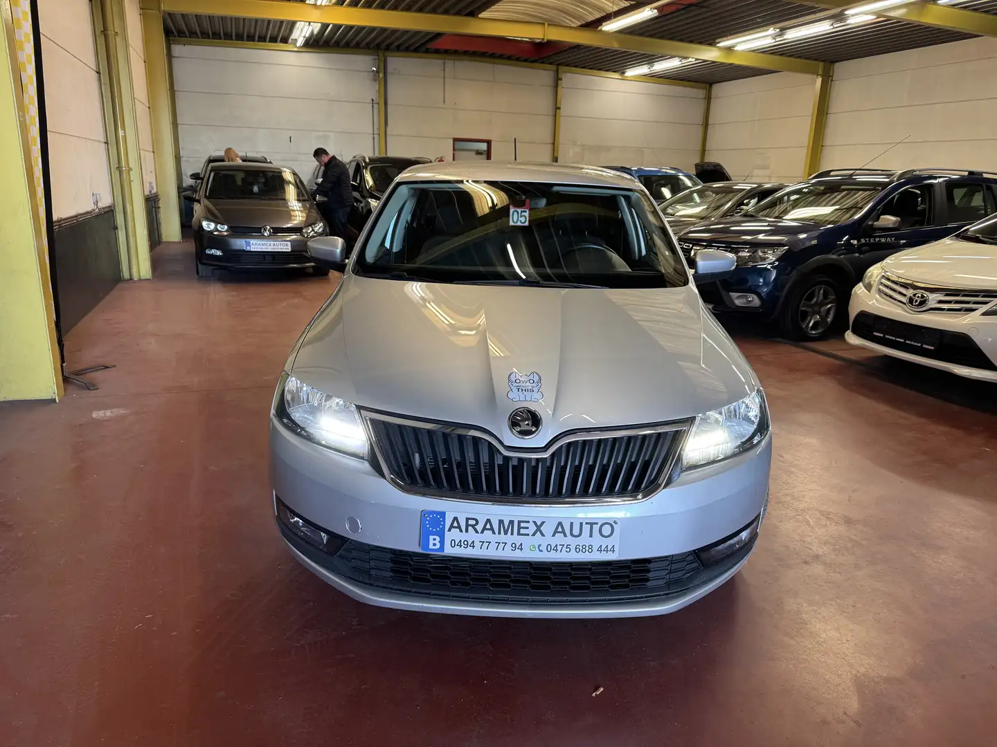 Skoda Rapid/Spaceback Rapid 1.4 CR TDi Spaceback Ambition Argent - 1
