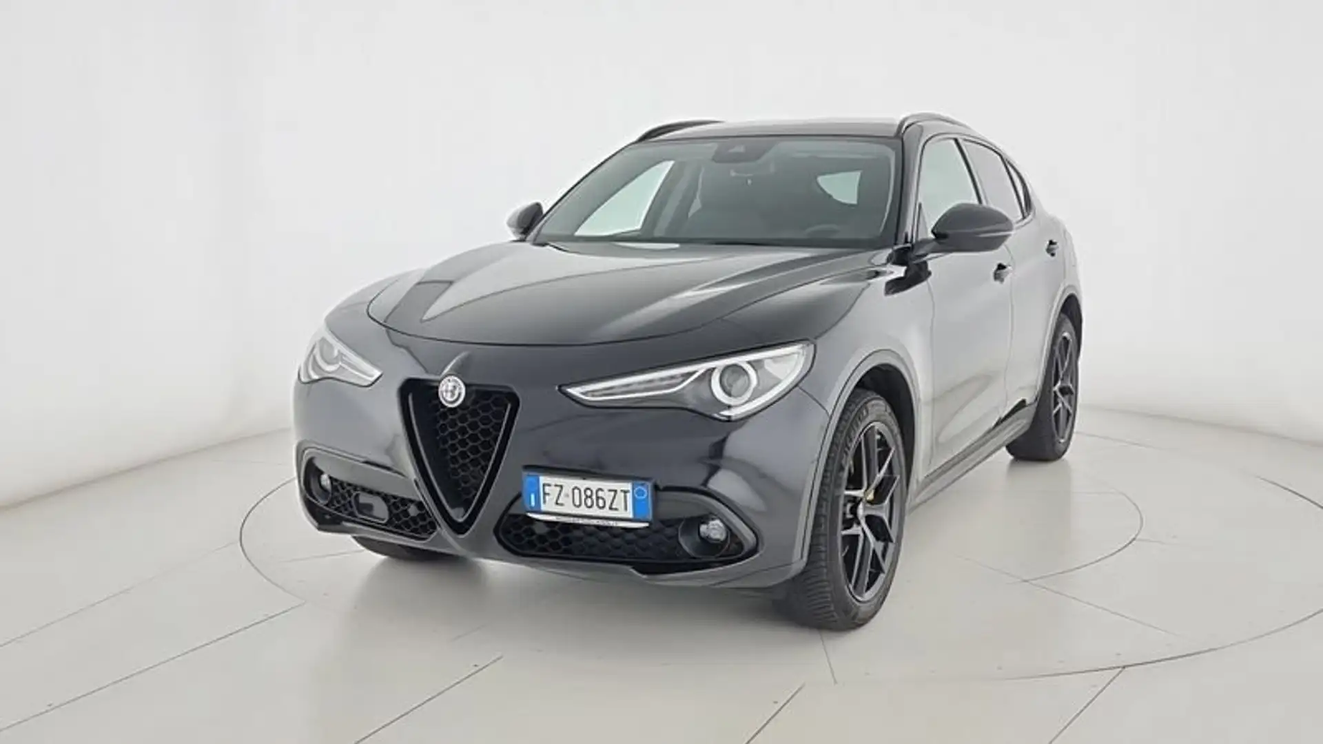 Alfa Romeo Stelvio 2.2 T B-Tech 210 CV AT8 Q4 Nero - 1
