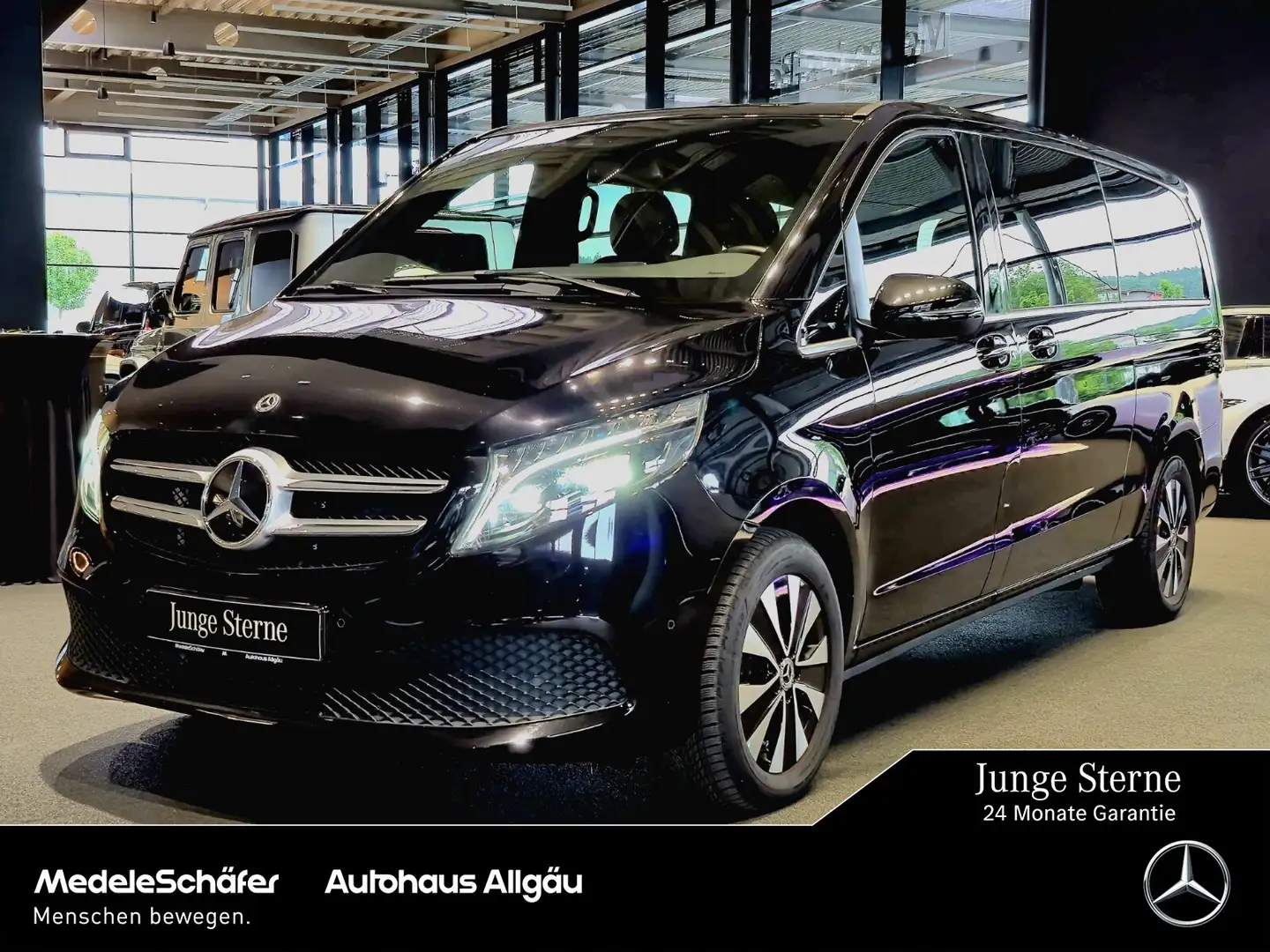 Mercedes-Benz V 300 V 300 d 4matic AVANTGARDE XL STANDHEIZUNG EL TÜR Zwart - 1