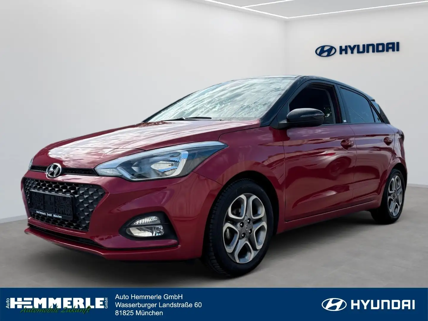 Hyundai i20 YES! Plus, Sitz Hz, Lenk Hz, Kamera, PDC Rojo - 1