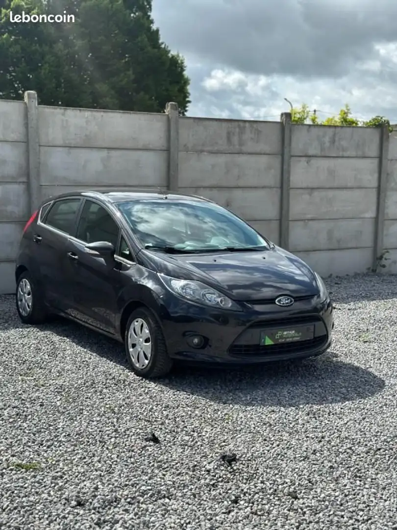 Ford Fiesta Eco TDCI 1ER MAIN Noir - 1