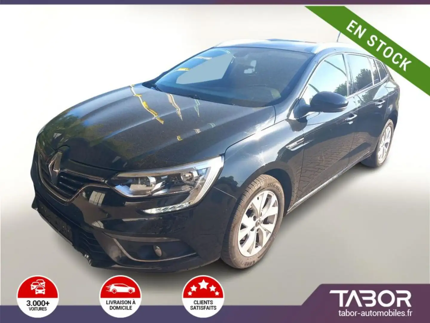 Renault Megane Grandt TCe 140 LimitedDeluxe GPS Noir - 1