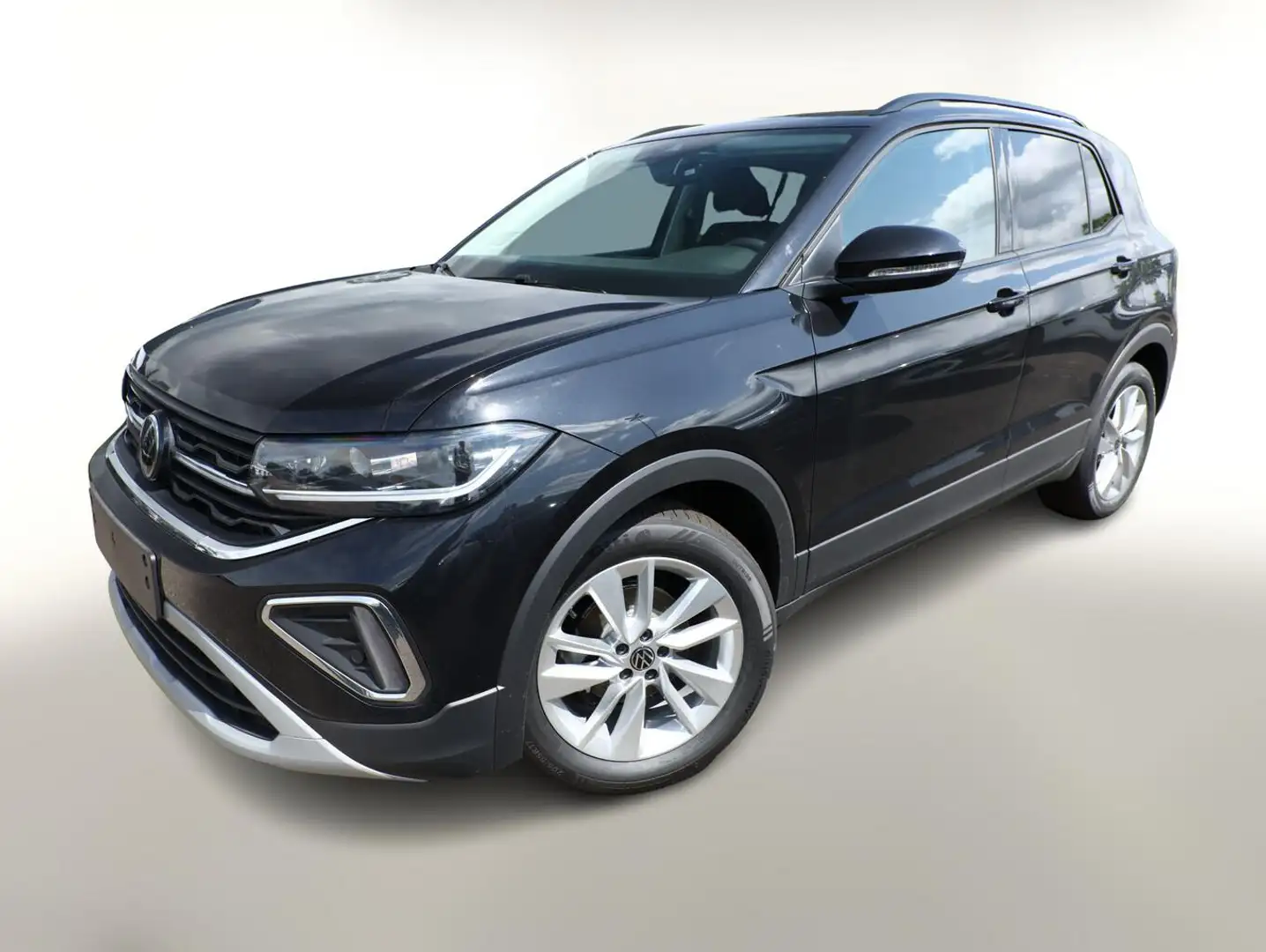 Volkswagen T-Cross Life Edition DSG Matrix 2ZKlima 17Z R2D SHZ IQ.... Schwarz - 1