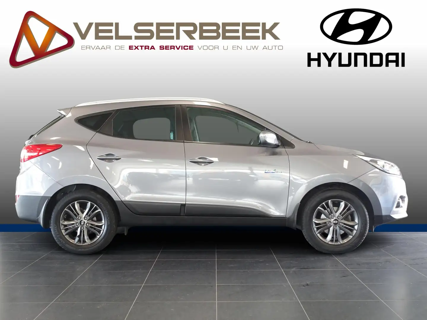 Hyundai iX35 1.6i GDI Go! * Trekhaak / Navigatie / Cruise * Gris - 2