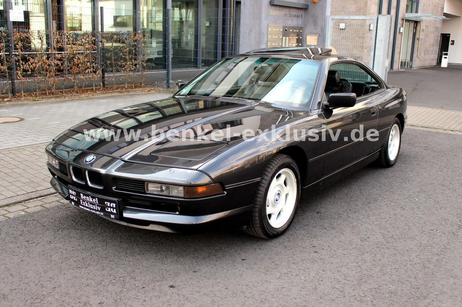 BMW 850 i Auto [Dt. Fzg][SHZ][Schiebedach][Memory] Negro - 2