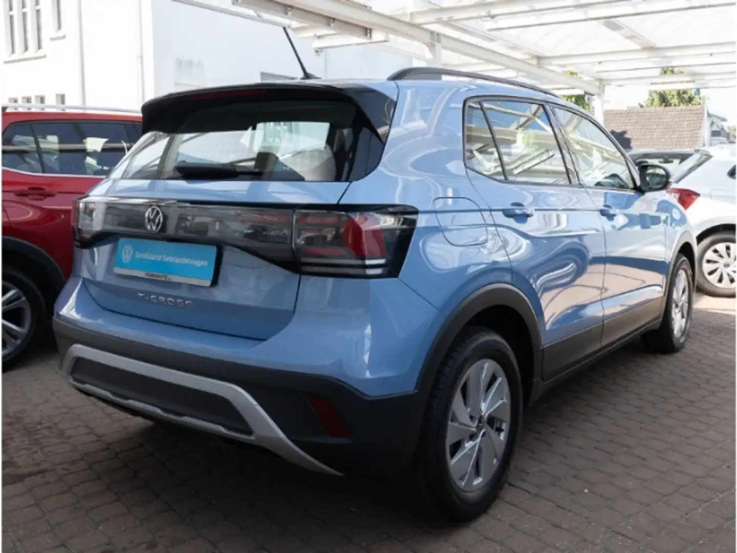 Volkswagen T-Cross 1.0 TSI DSG Life EU6e Blau - 2
