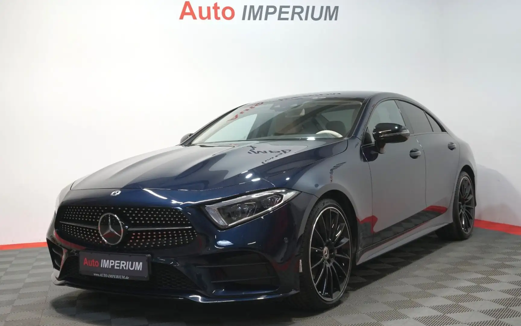 Mercedes-Benz CLS 350 d 4Matic AMG Line*ACC*MULTIBEAM*NIGHT* Blue - 1