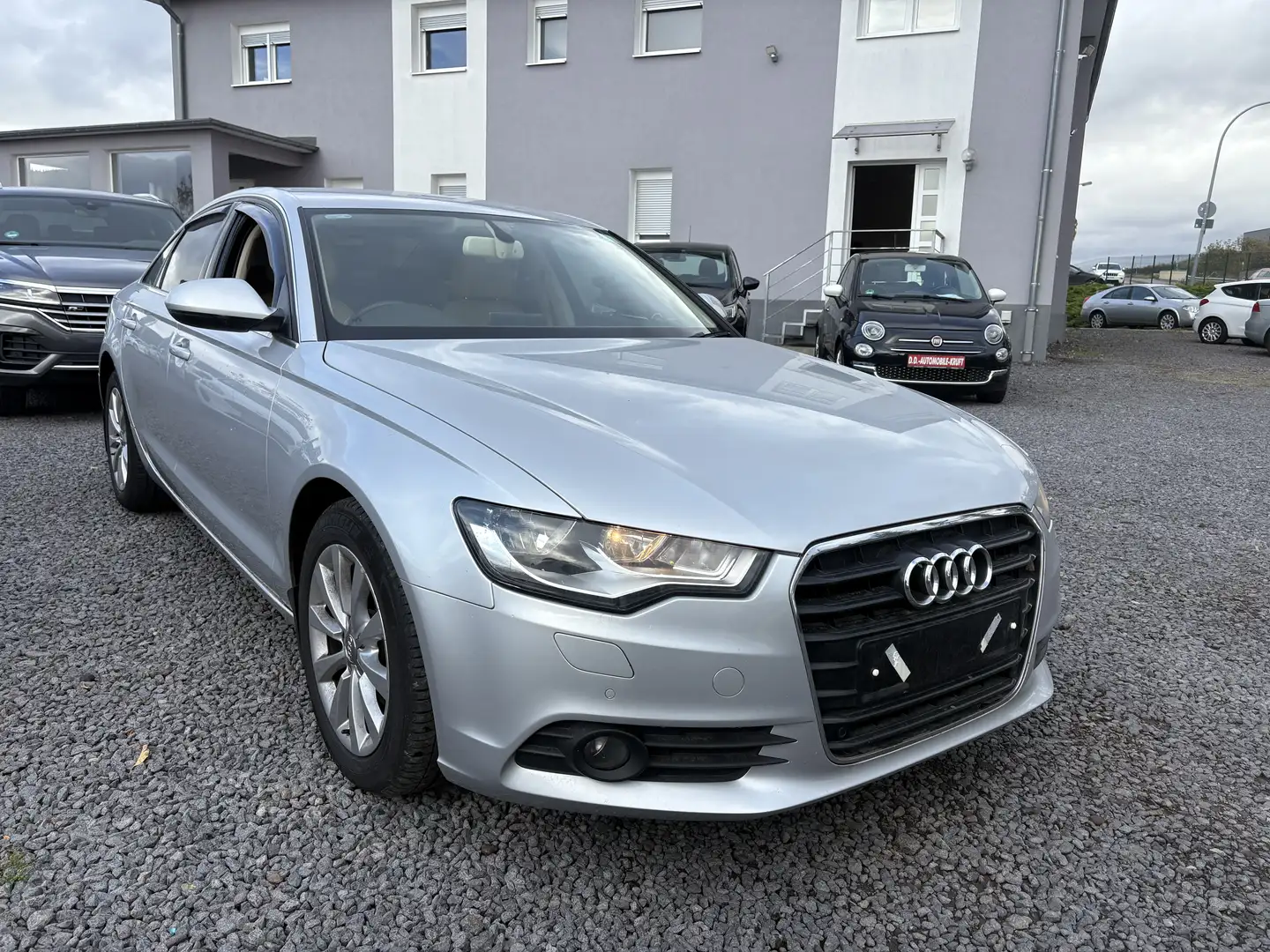 Audi A6 2.0 TDI-LEDER-NAVI-Rechtslenker/ENGLISCHE PAPIERE Grau - 1