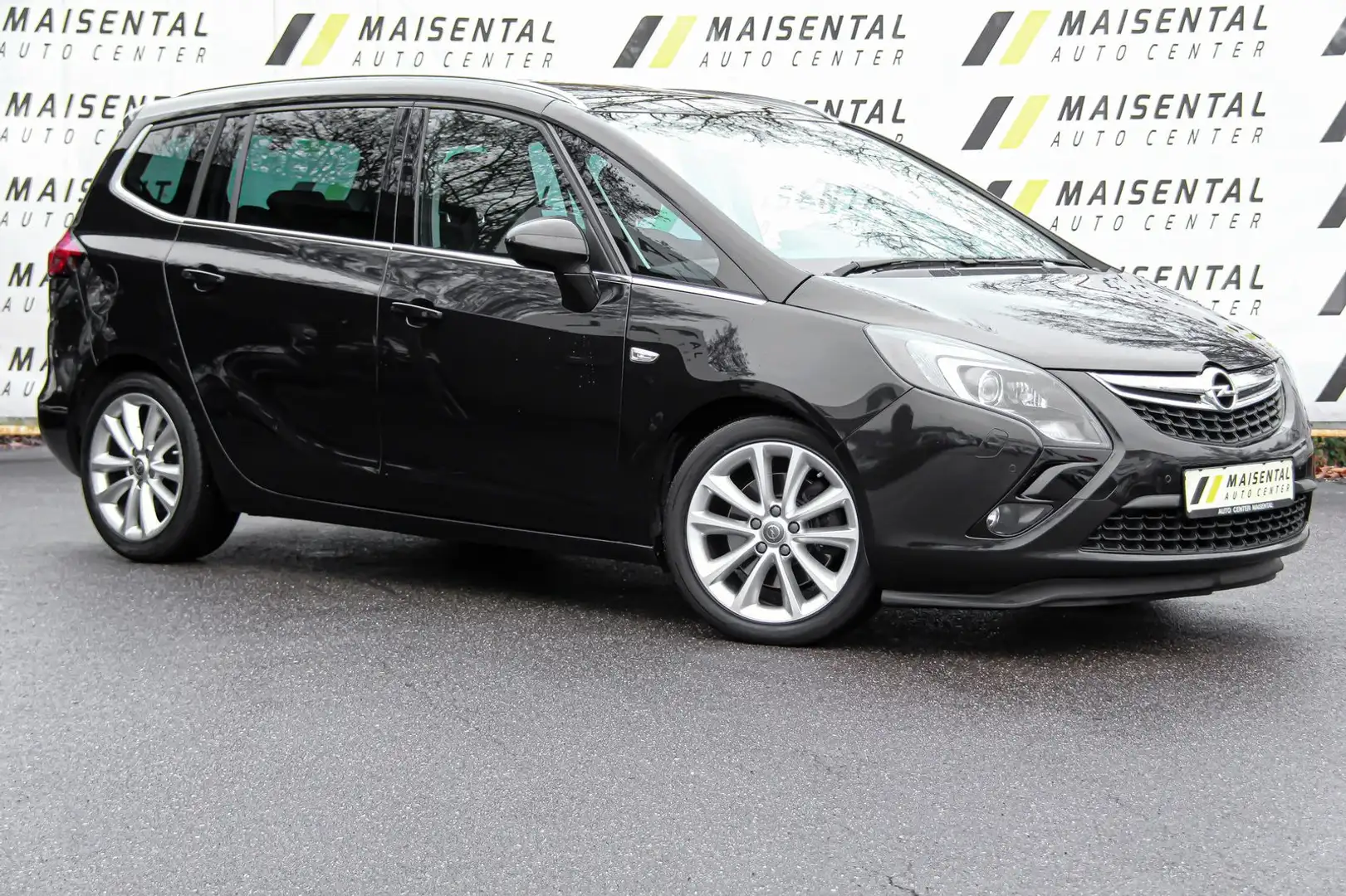 Opel Zafira Tourer PDC|MFL|Navi|SHZ|AHK|7 Sitze|Klima Schwarz - 1