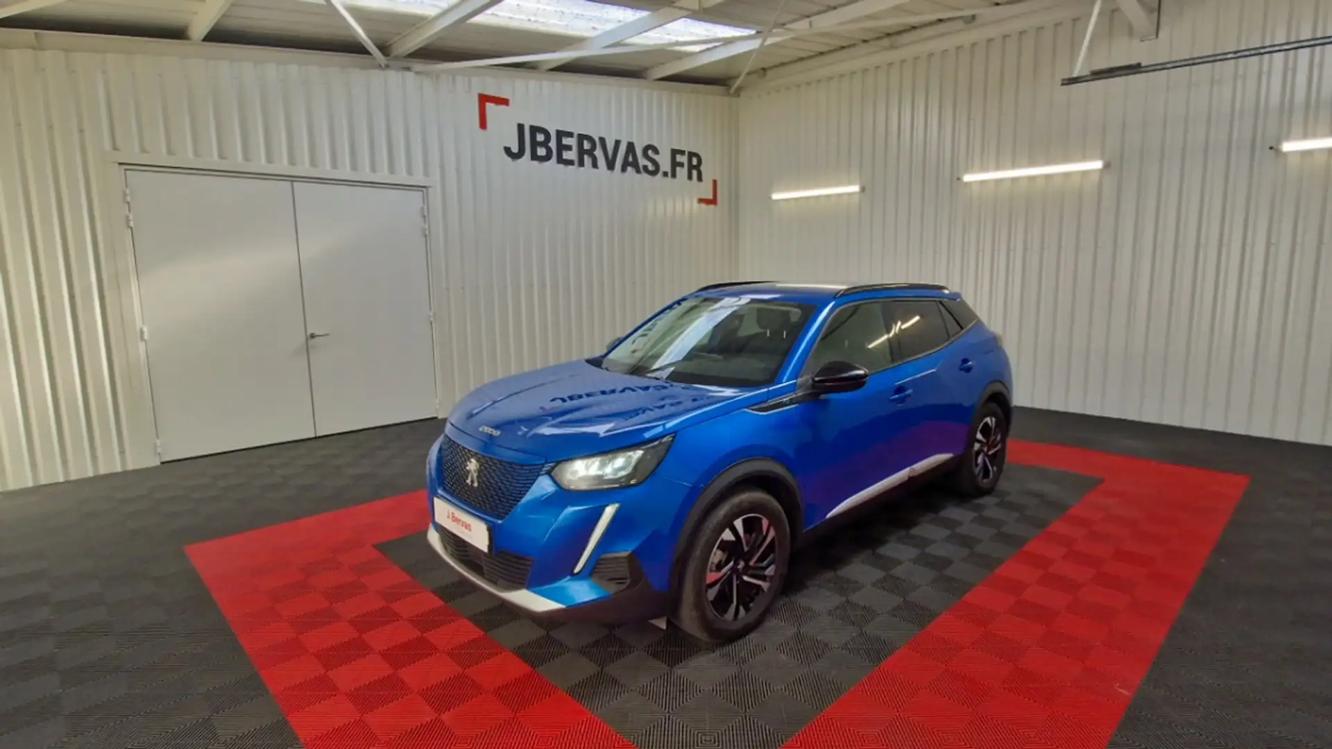 Peugeot e-2008 ELECTRIQUE ALLURE PACK Bleu - 1