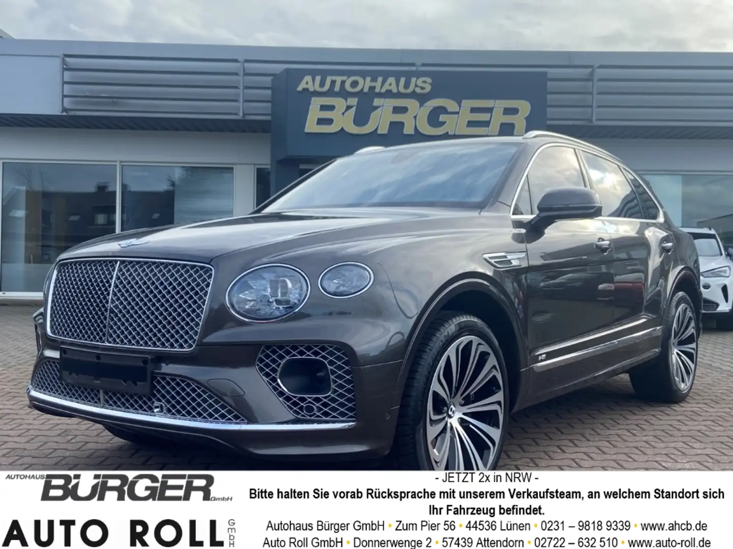 Bentley Bentayga Mulliner First Edition 22°Naim Airmatic Panorama N Grau - 1