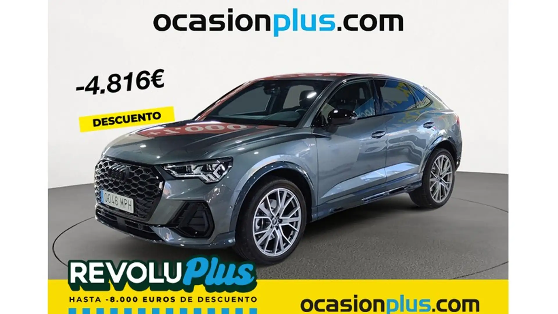 Audi Q3 Sportback 40 TDI Black line quattro S tronic 147kW Gris - 1