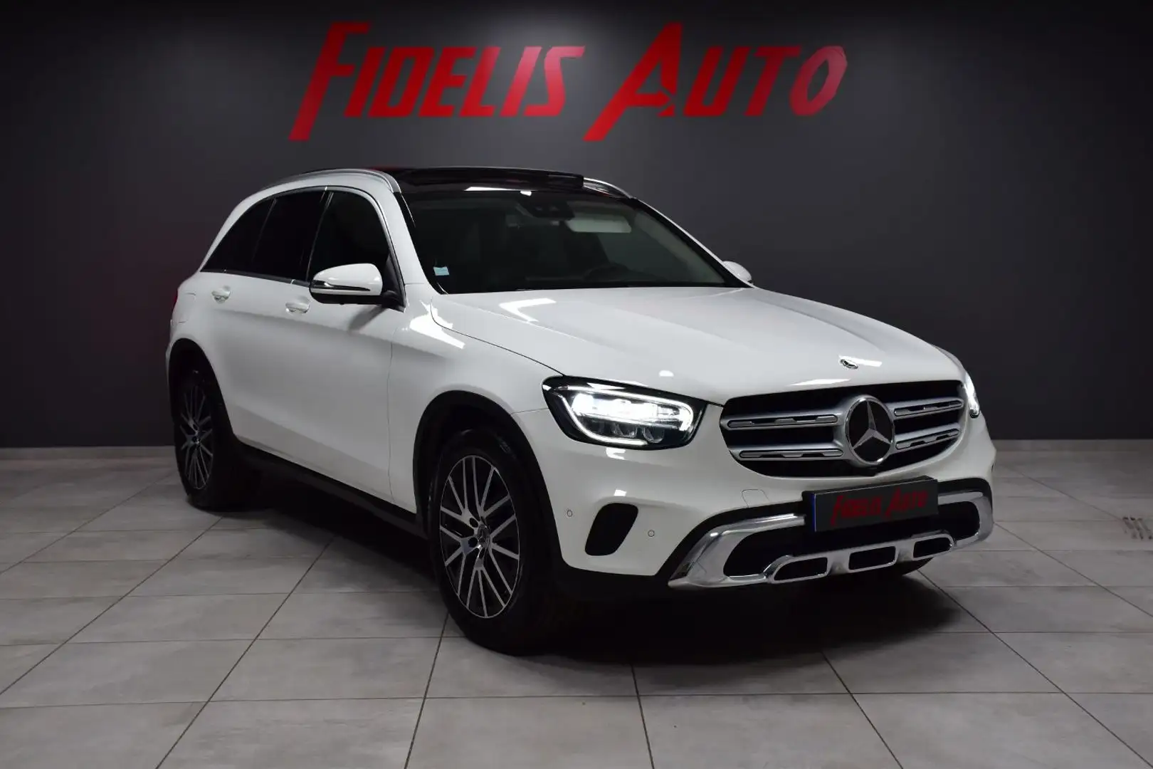 Mercedes-Benz GLC 220 4MATIC 194cv 9G-TRONIC / Caméra 360Â°, Toit pano,  Bianco - 2