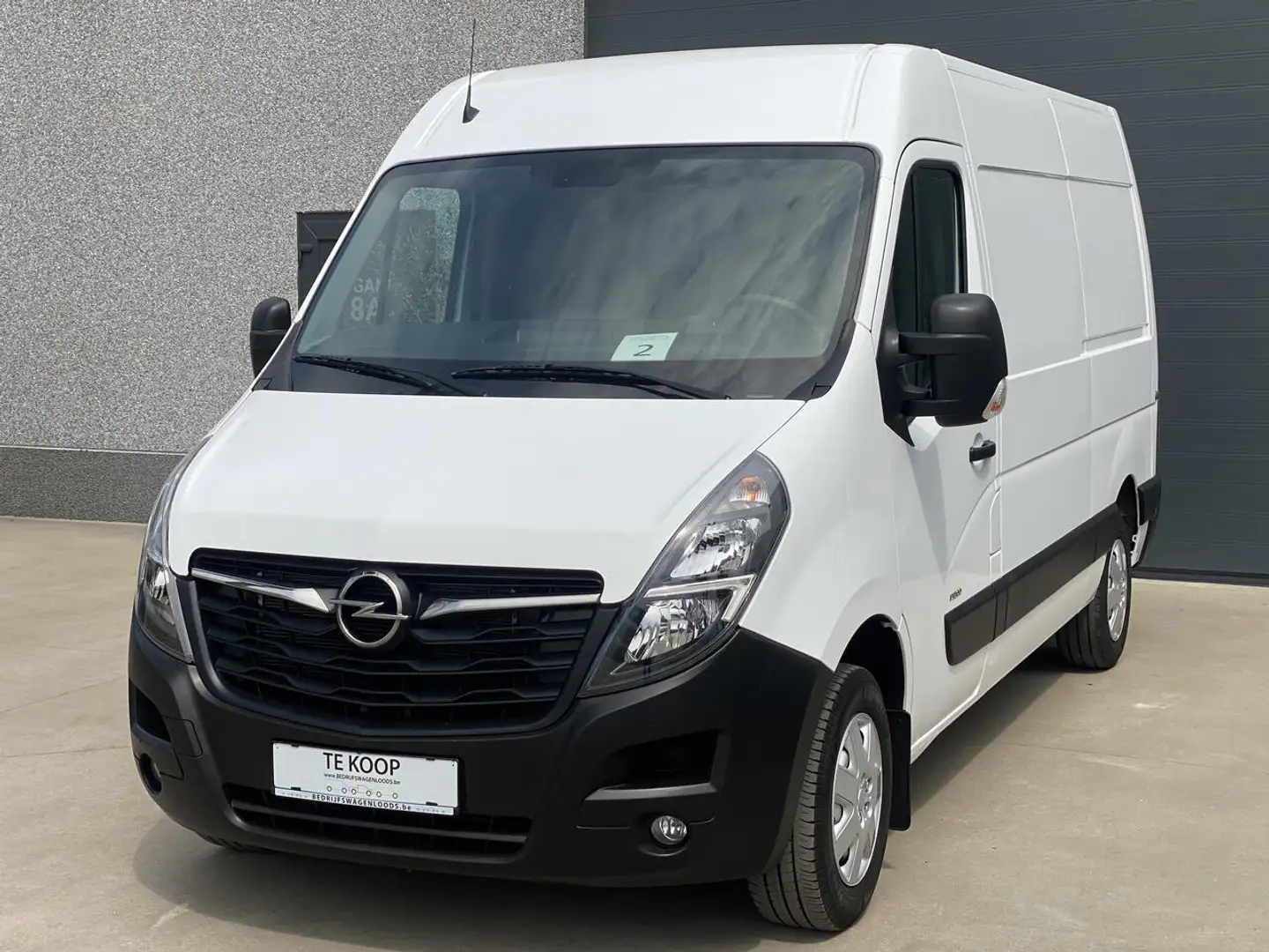 Opel Movano L2H2-airco-navi-trekhaak-mooi!-18500€+BTW Wit - 1