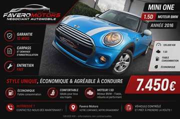 Mini 1.5 D seven GARANTIE 12 MOIS