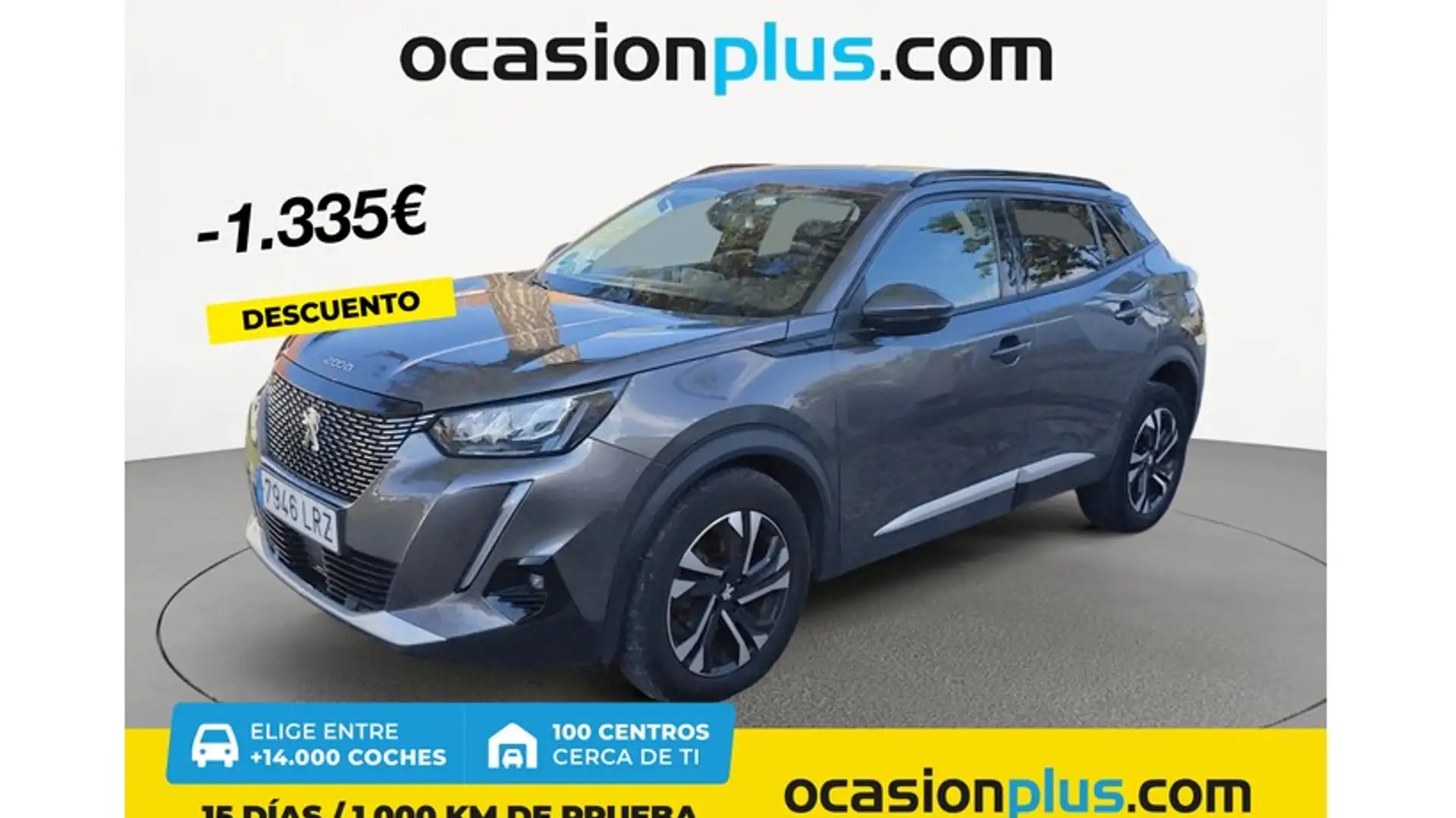 Peugeot 2008 1.2 PureTech S&S Allure Pack 130 Gris - 1