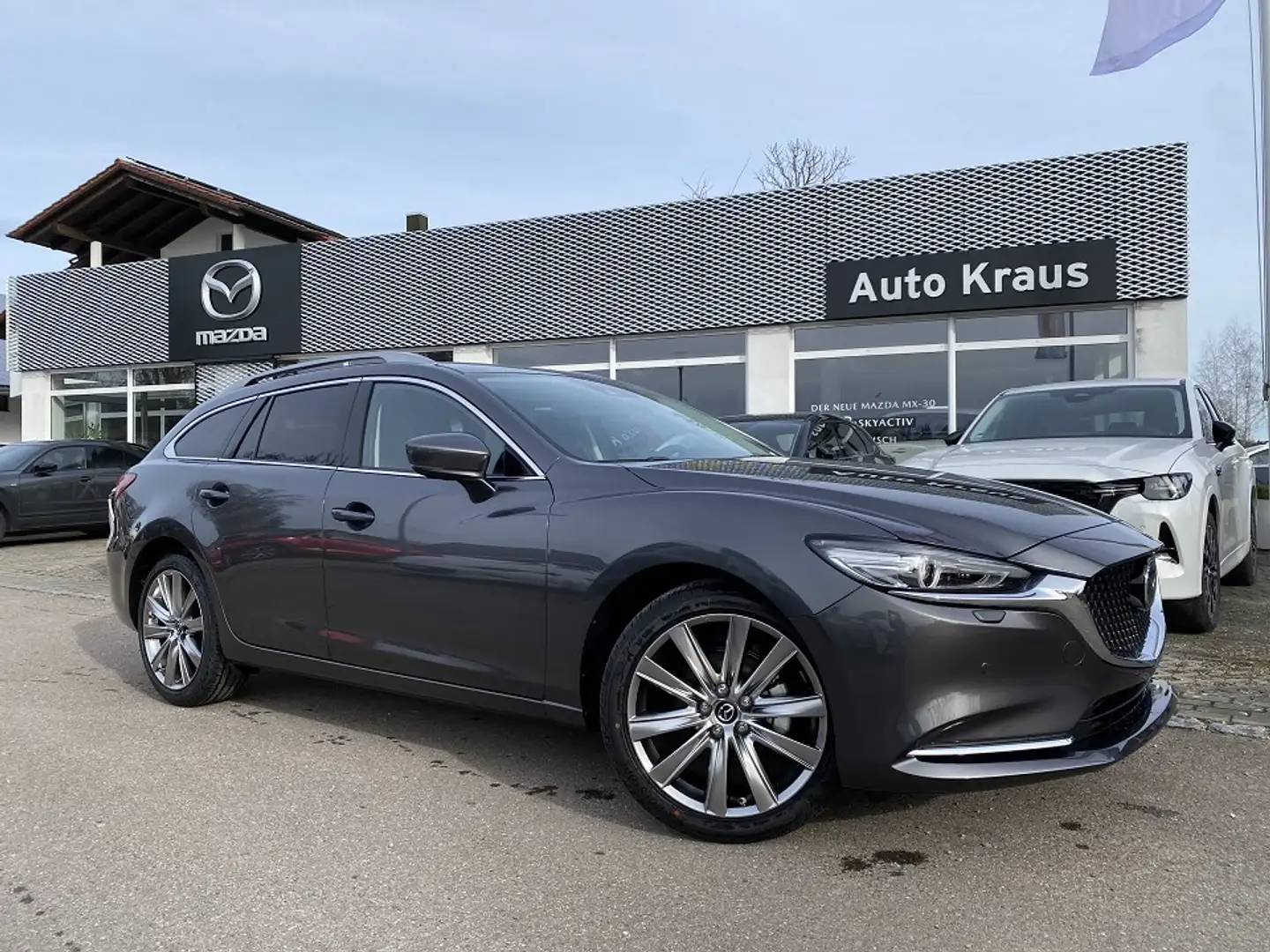 Mazda 6 SKYACTIV-G 165 6GS EXCLUSIVELINE Grijs - 1