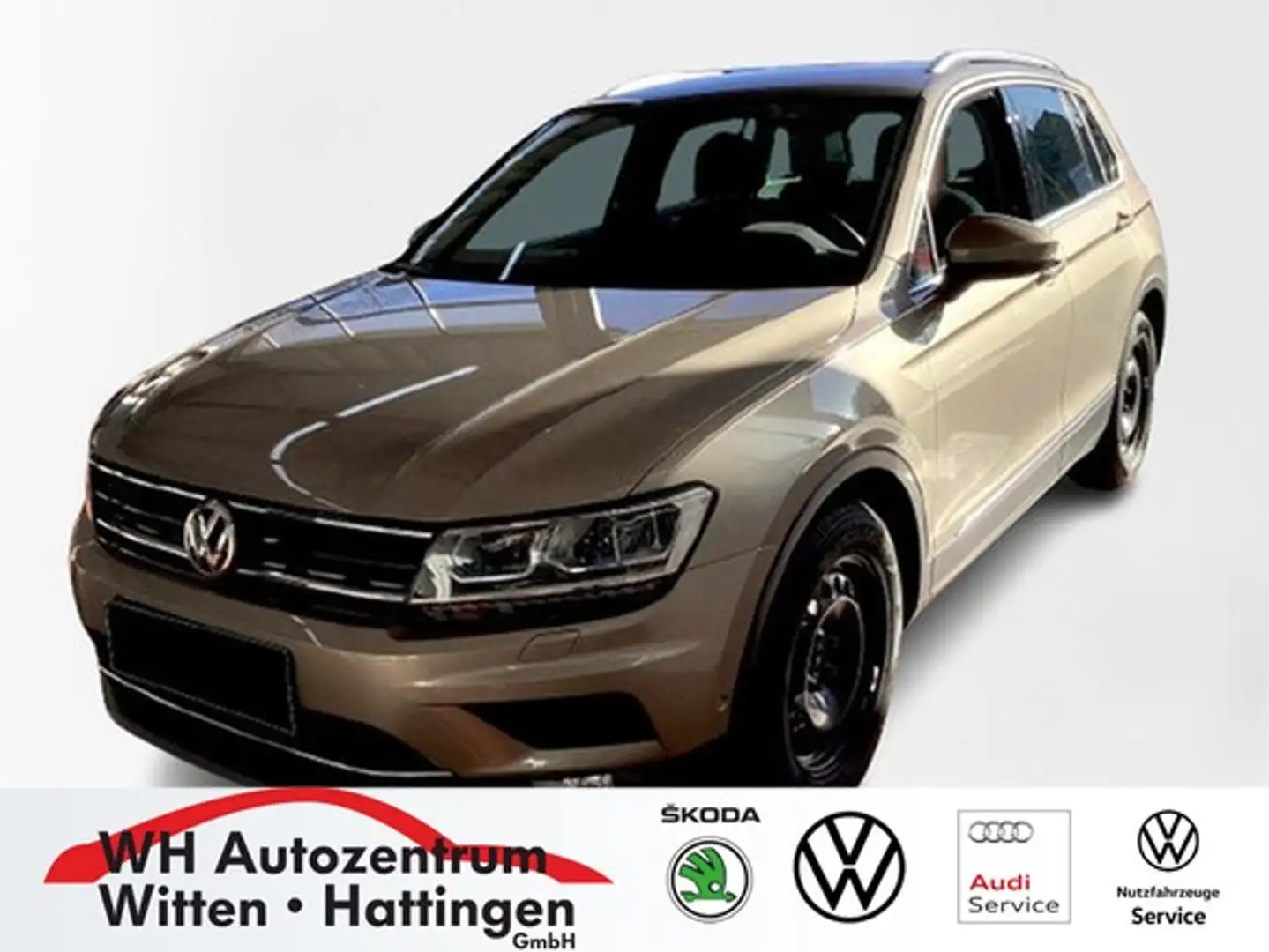 Volkswagen Tiguan 2.0 TDI DSG Highline REARVIEW LED PARK-ASSIST APP Beige - 1
