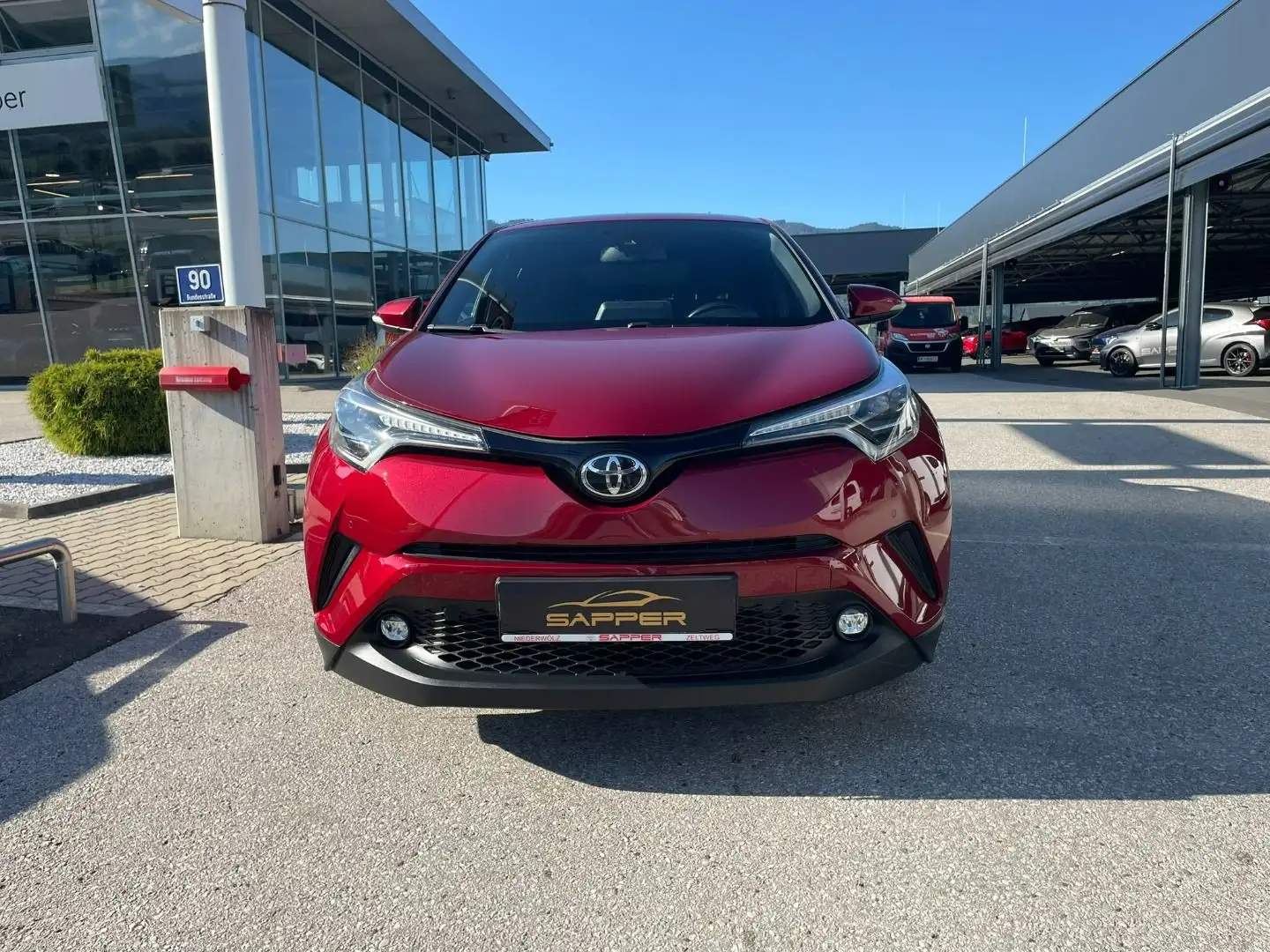 Toyota C-HR 1,2T 4WD MDS C-LUB Rot - 2