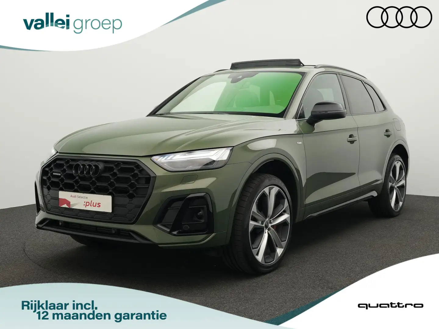 Audi Q5 50 TFSI e 299 pk S-tronic S edition Competition / Groen - 1