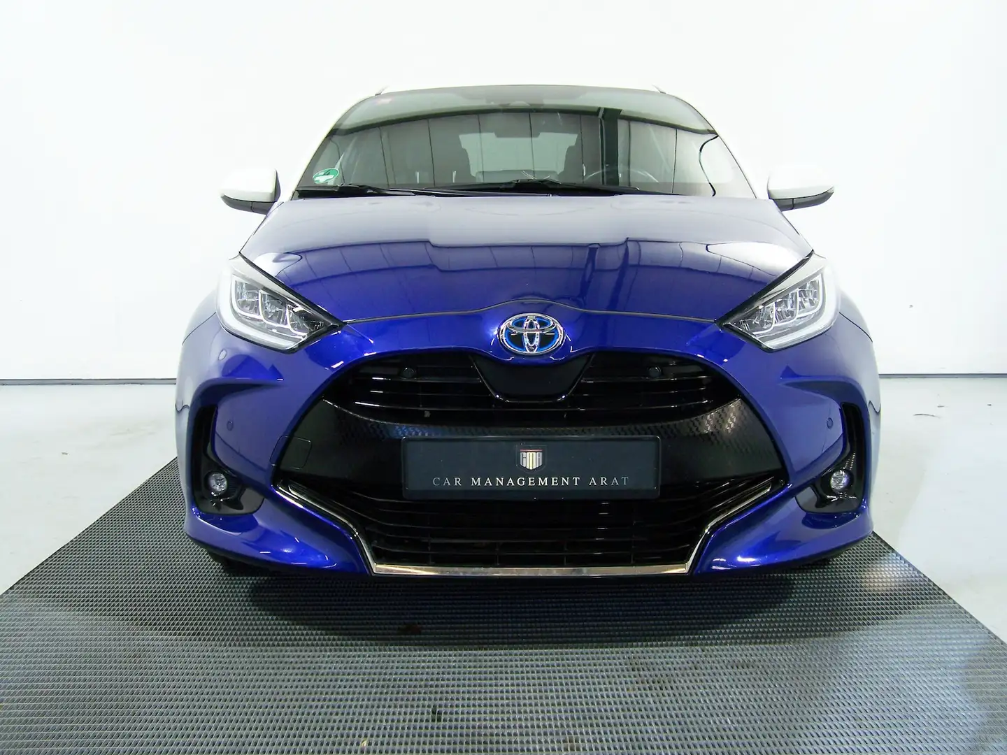 Toyota Yaris 1.5 HEV Hybrid Style AUTOM ACC+HEAD+KAM Blau - 2
