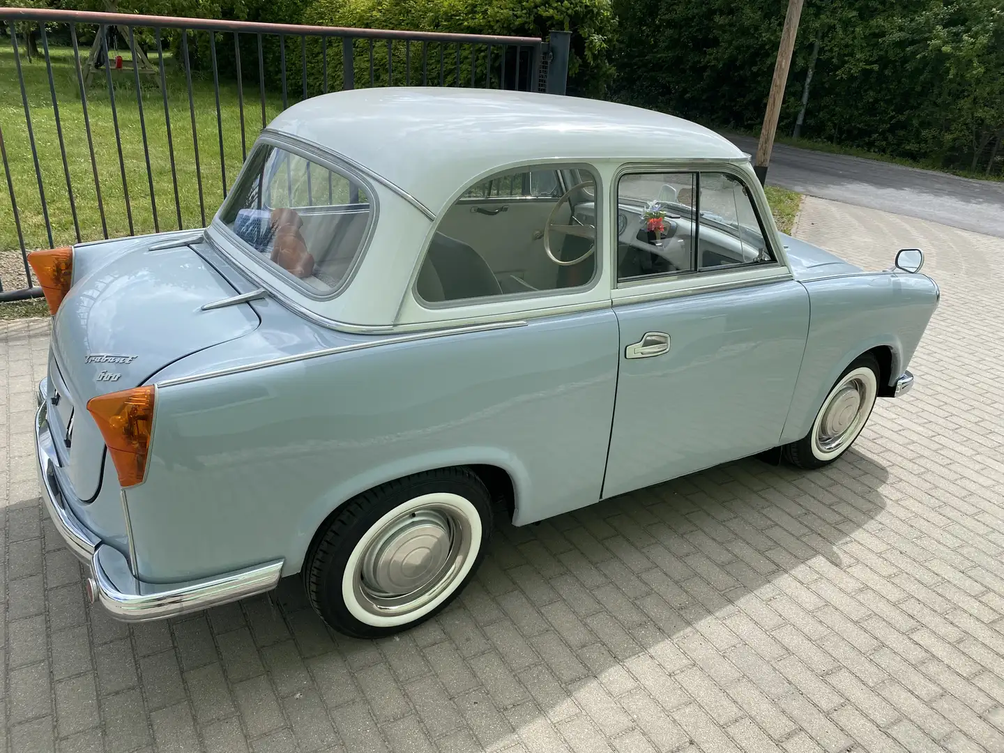 Trabant P60 Limousine Blau - 2