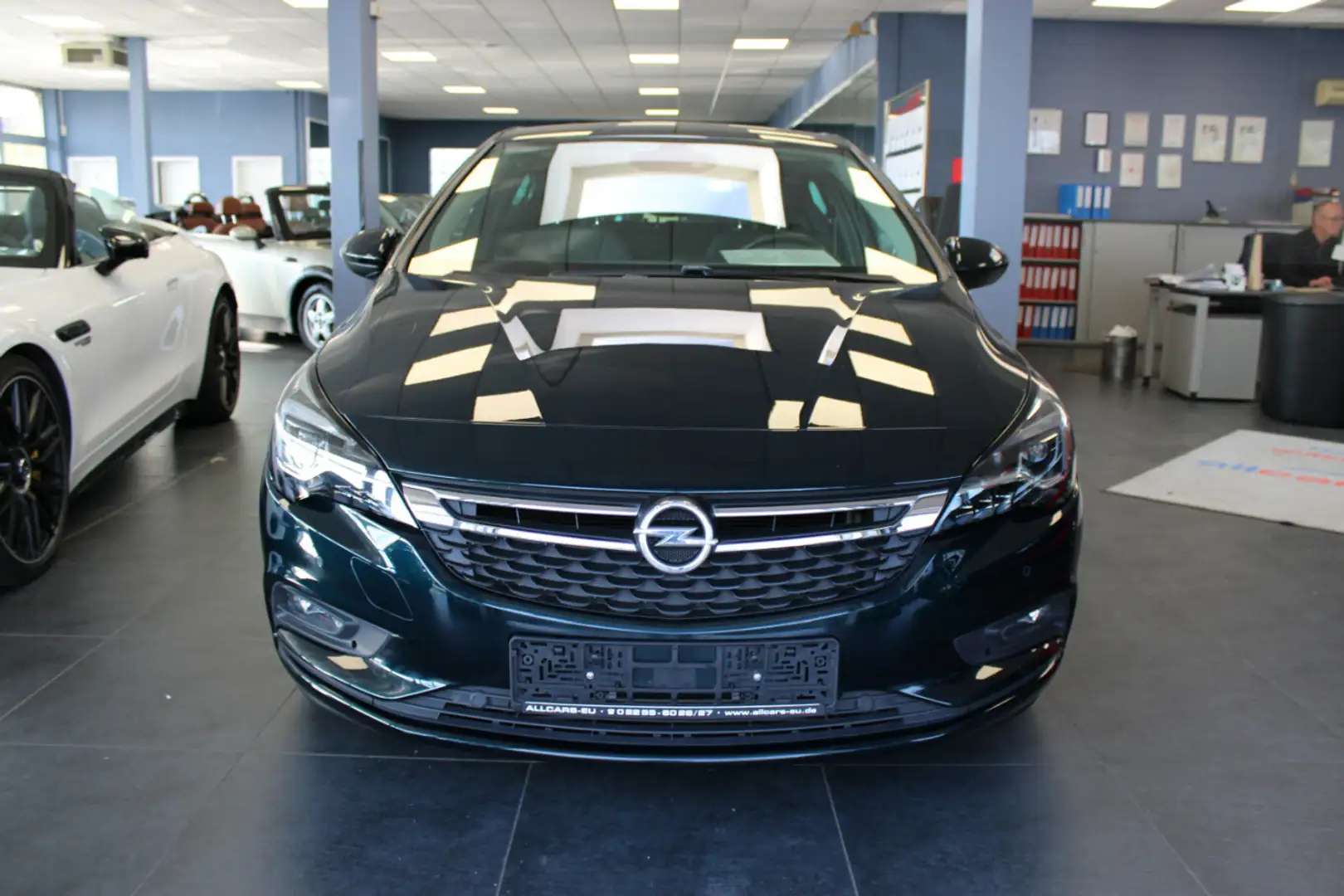Opel Astra 1.4 Turbo Edition Innov Leder-Navi Grün - 2